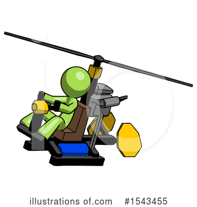 Royalty-Free (RF) Green Design Mascot Clipart Illustration by Leo Blanchette - Stock Sample #1543455