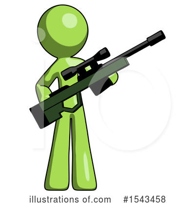 Royalty-Free (RF) Green Design Mascot Clipart Illustration by Leo Blanchette - Stock Sample #1543458
