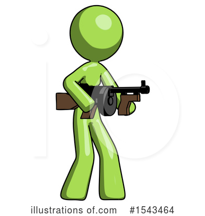 Royalty-Free (RF) Green Design Mascot Clipart Illustration by Leo Blanchette - Stock Sample #1543464