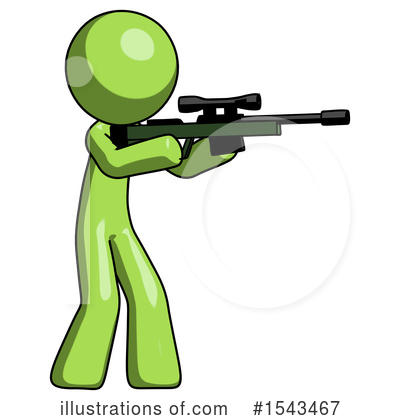 Royalty-Free (RF) Green Design Mascot Clipart Illustration by Leo Blanchette - Stock Sample #1543467
