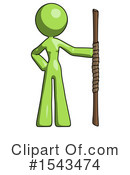 Green Design Mascot Clipart #1543474 by Leo Blanchette