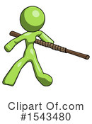 Green Design Mascot Clipart #1543480 by Leo Blanchette