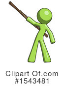 Green Design Mascot Clipart #1543481 by Leo Blanchette