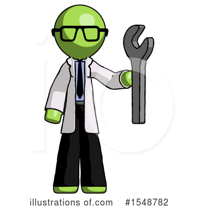 Royalty-Free (RF) Green Design Mascot Clipart Illustration by Leo Blanchette - Stock Sample #1548782