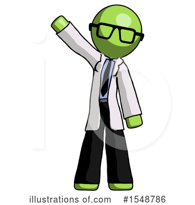 Royalty-Free (RF) Green Design Mascot Clipart Illustration by Leo Blanchette - Stock Sample #1548786