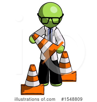 Royalty-Free (RF) Green Design Mascot Clipart Illustration by Leo Blanchette - Stock Sample #1548809
