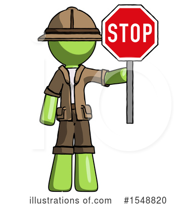 Royalty-Free (RF) Green Design Mascot Clipart Illustration by Leo Blanchette - Stock Sample #1548820