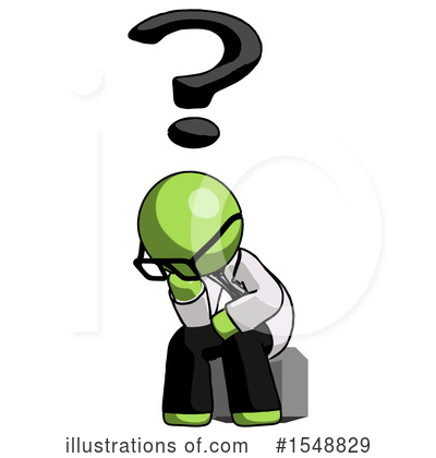 Royalty-Free (RF) Green Design Mascot Clipart Illustration by Leo Blanchette - Stock Sample #1548829