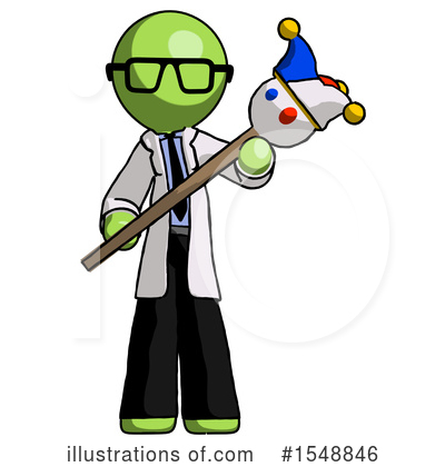 Royalty-Free (RF) Green Design Mascot Clipart Illustration by Leo Blanchette - Stock Sample #1548846
