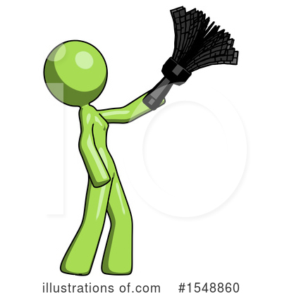 Royalty-Free (RF) Green Design Mascot Clipart Illustration by Leo Blanchette - Stock Sample #1548860