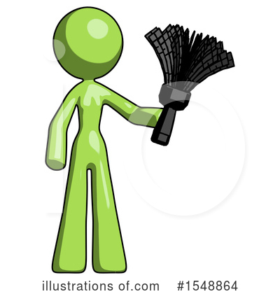 Royalty-Free (RF) Green Design Mascot Clipart Illustration by Leo Blanchette - Stock Sample #1548864