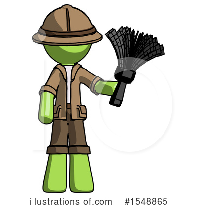 Royalty-Free (RF) Green Design Mascot Clipart Illustration by Leo Blanchette - Stock Sample #1548865