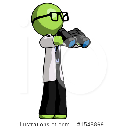 Royalty-Free (RF) Green Design Mascot Clipart Illustration by Leo Blanchette - Stock Sample #1548869
