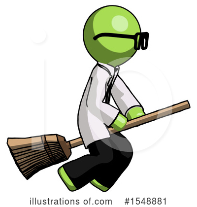 Royalty-Free (RF) Green Design Mascot Clipart Illustration by Leo Blanchette - Stock Sample #1548881