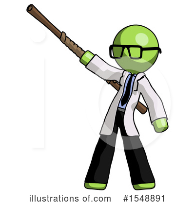 Royalty-Free (RF) Green Design Mascot Clipart Illustration by Leo Blanchette - Stock Sample #1548891