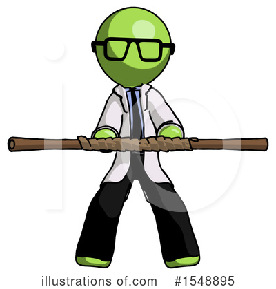 Royalty-Free (RF) Green Design Mascot Clipart Illustration by Leo Blanchette - Stock Sample #1548895