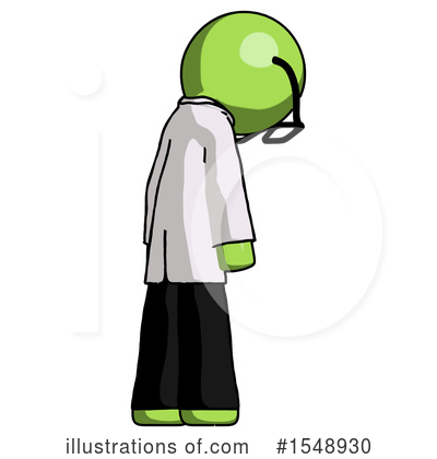Royalty-Free (RF) Green Design Mascot Clipart Illustration by Leo Blanchette - Stock Sample #1548930