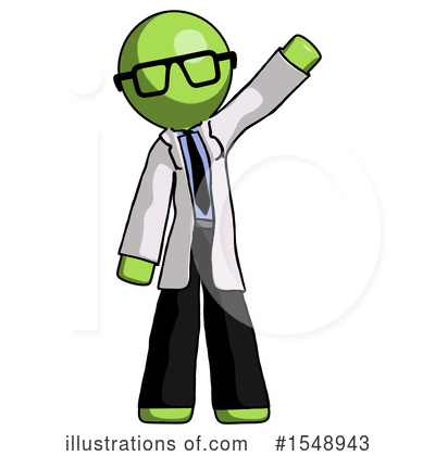 Royalty-Free (RF) Green Design Mascot Clipart Illustration by Leo Blanchette - Stock Sample #1548943