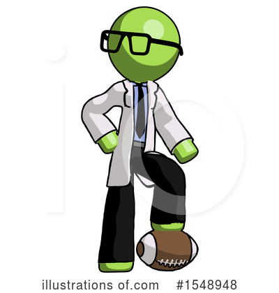 Royalty-Free (RF) Green Design Mascot Clipart Illustration by Leo Blanchette - Stock Sample #1548948
