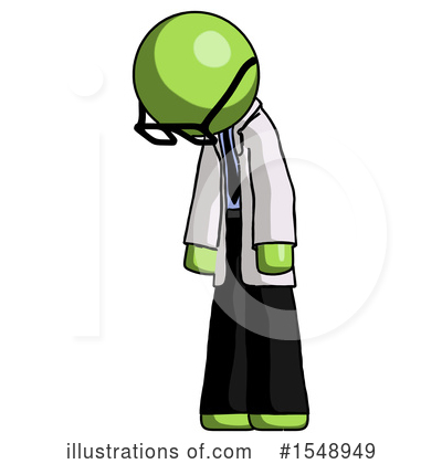 Royalty-Free (RF) Green Design Mascot Clipart Illustration by Leo Blanchette - Stock Sample #1548949