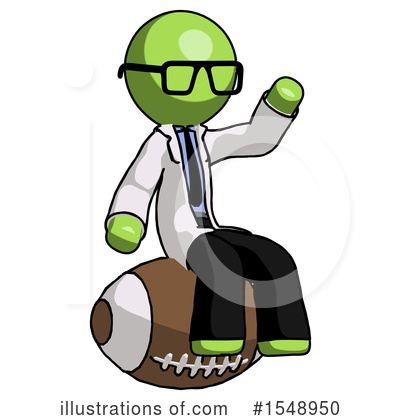 Royalty-Free (RF) Green Design Mascot Clipart Illustration by Leo Blanchette - Stock Sample #1548950