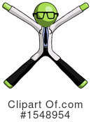 Green Design Mascot Clipart #1548954 by Leo Blanchette