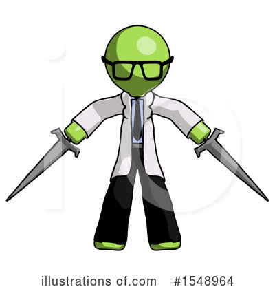 Royalty-Free (RF) Green Design Mascot Clipart Illustration by Leo Blanchette - Stock Sample #1548964