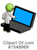 Green Design Mascot Clipart #1548969 by Leo Blanchette