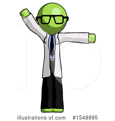 Royalty-Free (RF) Green Design Mascot Clipart Illustration by Leo Blanchette - Stock Sample #1548995