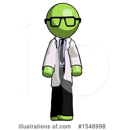 Royalty-Free (RF) Green Design Mascot Clipart Illustration by Leo Blanchette - Stock Sample #1548998