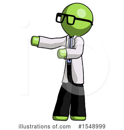 Royalty-Free (RF) Green Design Mascot Clipart Illustration by Leo Blanchette - Stock Sample #1548999