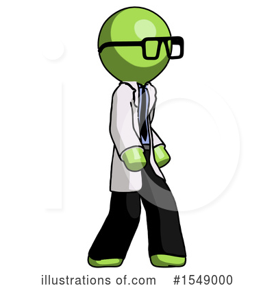 Royalty-Free (RF) Green Design Mascot Clipart Illustration by Leo Blanchette - Stock Sample #1549000