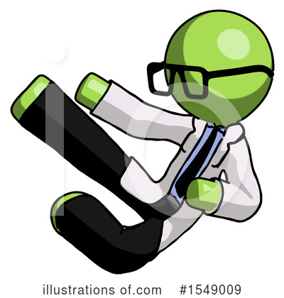 Royalty-Free (RF) Green Design Mascot Clipart Illustration by Leo Blanchette - Stock Sample #1549009