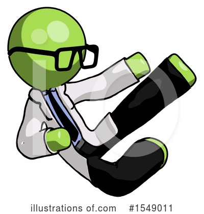 Royalty-Free (RF) Green Design Mascot Clipart Illustration by Leo Blanchette - Stock Sample #1549011