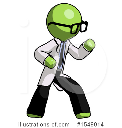 Royalty-Free (RF) Green Design Mascot Clipart Illustration by Leo Blanchette - Stock Sample #1549014