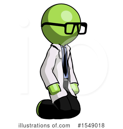 Royalty-Free (RF) Green Design Mascot Clipart Illustration by Leo Blanchette - Stock Sample #1549018