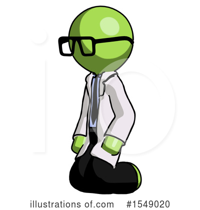 Royalty-Free (RF) Green Design Mascot Clipart Illustration by Leo Blanchette - Stock Sample #1549020