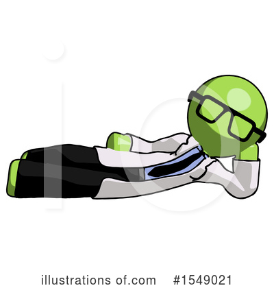 Royalty-Free (RF) Green Design Mascot Clipart Illustration by Leo Blanchette - Stock Sample #1549021