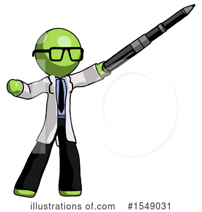 Royalty-Free (RF) Green Design Mascot Clipart Illustration by Leo Blanchette - Stock Sample #1549031