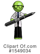 Green Design Mascot Clipart #1549034 by Leo Blanchette