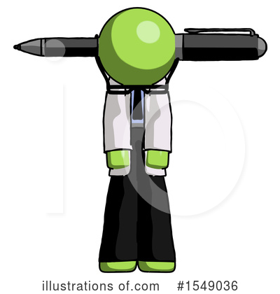 Royalty-Free (RF) Green Design Mascot Clipart Illustration by Leo Blanchette - Stock Sample #1549036