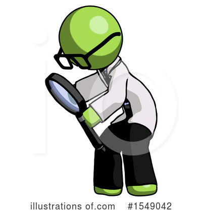 Royalty-Free (RF) Green Design Mascot Clipart Illustration by Leo Blanchette - Stock Sample #1549042