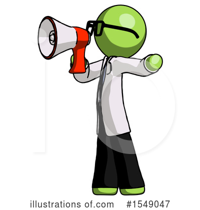 Royalty-Free (RF) Green Design Mascot Clipart Illustration by Leo Blanchette - Stock Sample #1549047