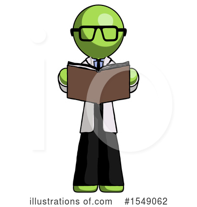 Royalty-Free (RF) Green Design Mascot Clipart Illustration by Leo Blanchette - Stock Sample #1549062