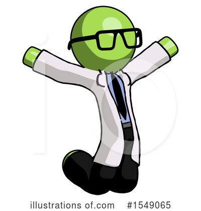 Royalty-Free (RF) Green Design Mascot Clipart Illustration by Leo Blanchette - Stock Sample #1549065