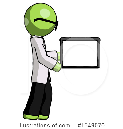 Royalty-Free (RF) Green Design Mascot Clipart Illustration by Leo Blanchette - Stock Sample #1549070