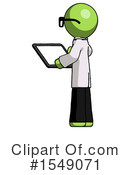 Green Design Mascot Clipart #1549071 by Leo Blanchette