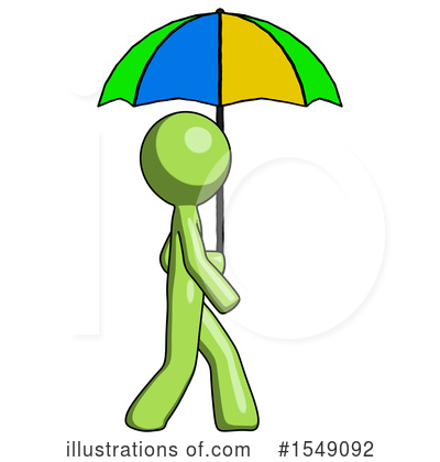 Royalty-Free (RF) Green Design Mascot Clipart Illustration by Leo Blanchette - Stock Sample #1549092