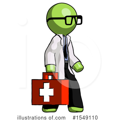 Royalty-Free (RF) Green Design Mascot Clipart Illustration by Leo Blanchette - Stock Sample #1549110