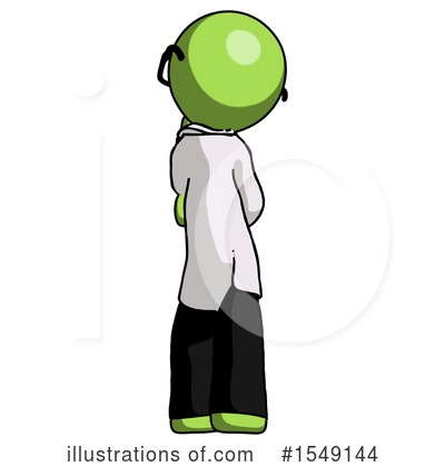Royalty-Free (RF) Green Design Mascot Clipart Illustration by Leo Blanchette - Stock Sample #1549144